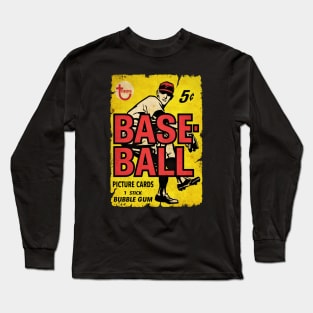 VINTAGE BASEBALL - TOPPS CARDS 1 STICK Long Sleeve T-Shirt